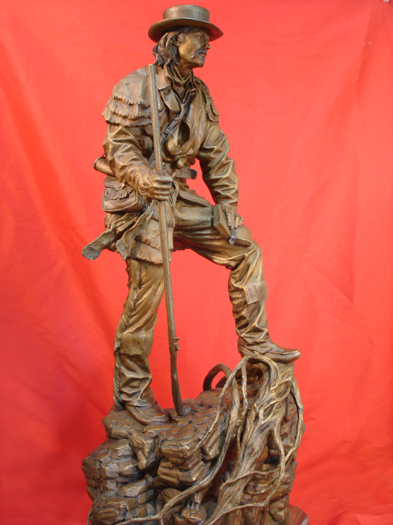 Jedediah Smith Bronze Sculpture by #GregPolutanovich 