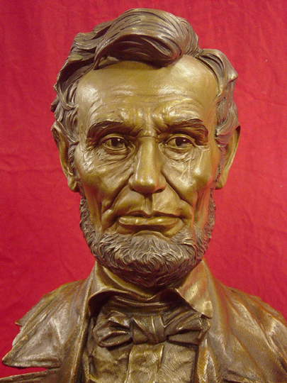 Lincoln Bronze Sculpture by Greg Polutanovich