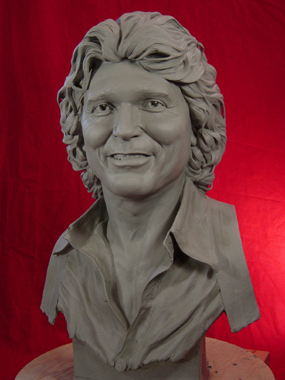 Michael Landon Commission Sculpture
