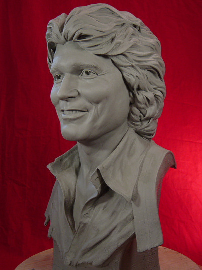 Michael Landon Commission Sculpture