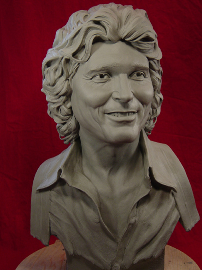 Michael Landon Commission Sculpture
