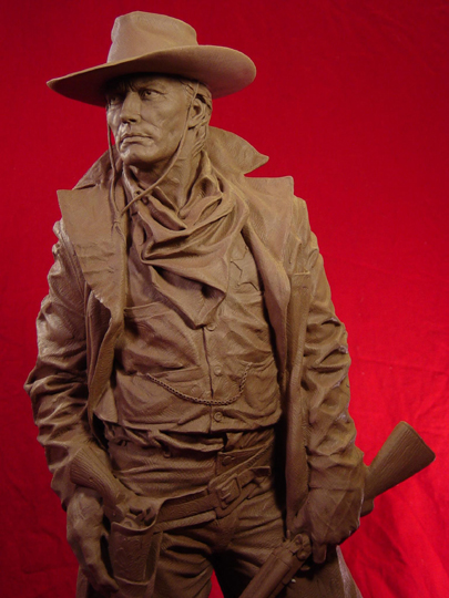 PEACEMAKER Clay Sculpture