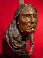 Red Cloud_Bronze Sculpture