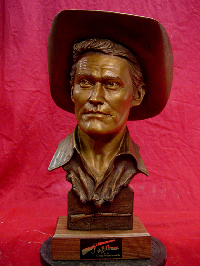 Rifleman Bronze Sculpture by Greg Polutanovich
