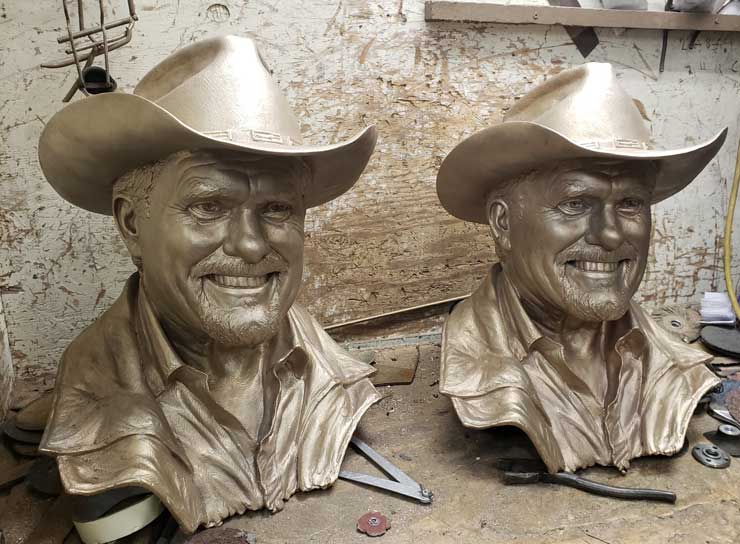 Terry Bradshaw Lifesize Bronze Bust by #GregPolutanovich 