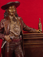 Hickok at Bar_Bronze