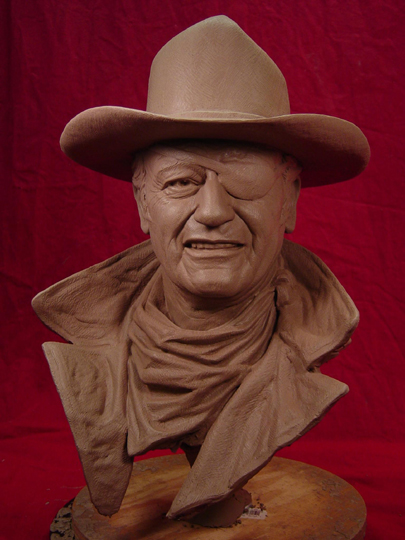 Cogburn Clay Sculpt by Greg Polutanovich