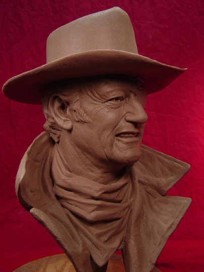 Cogburn Clay Sculpt by Greg Polutanovich