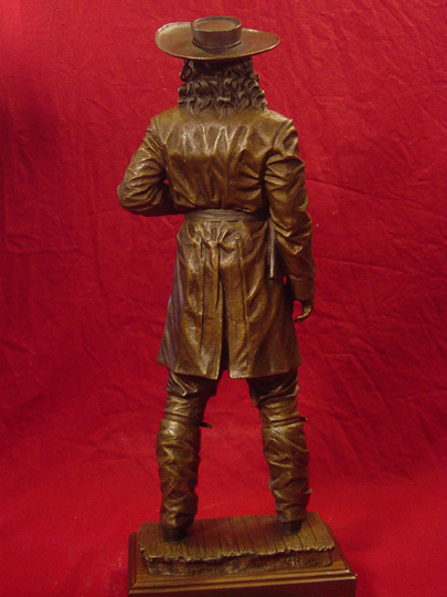 James Butler Hickok Bronze Sculpture