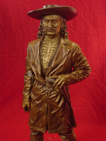 James Butler Hickok Bronze Sculpture