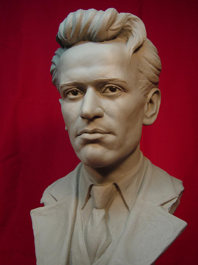 Philo Farnsworth Commission Sculpture by Greg Polutanovich