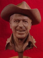 Reagan Country Commission Bronze by Greg Polutanovich