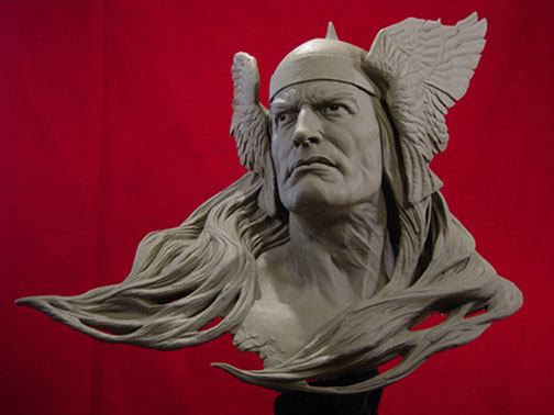 Thunder God Sculpt