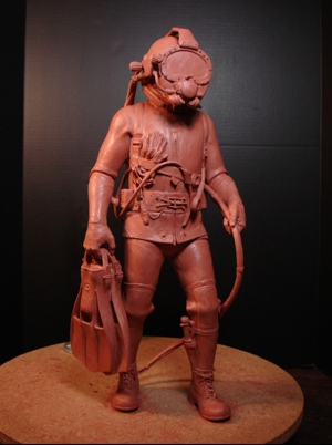 Siebe Gorman 8 foot Sculpt by #GregPolutanovich 