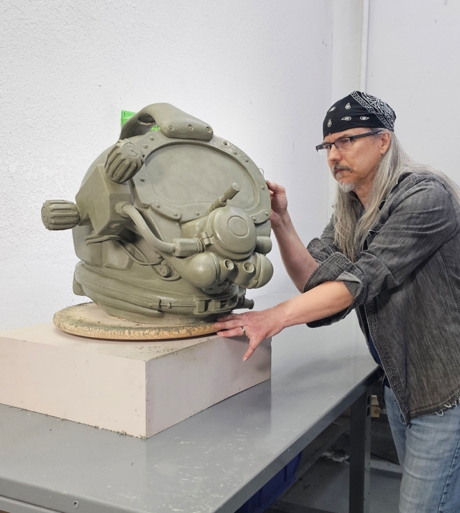  #GrepPolutanovich sculpt image