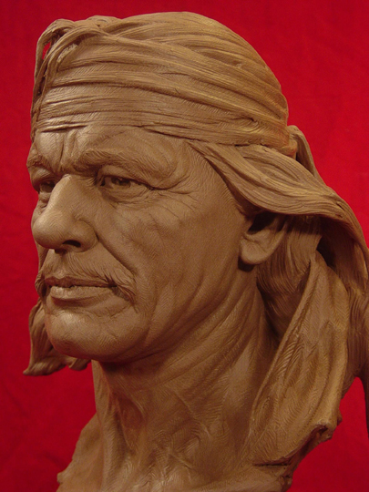 CHATO Clay Sculpture