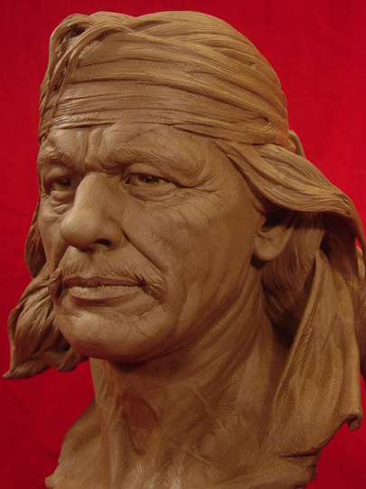 CHATO Clay Sculpture