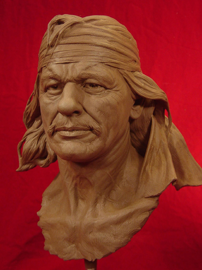 CHATO Clay Sculpture