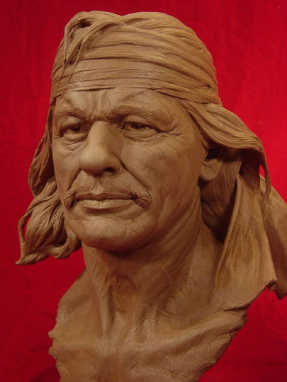 CHATO Clay Sculpture