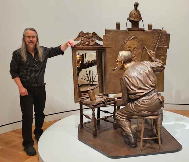 Statue by #GregPolutanovich