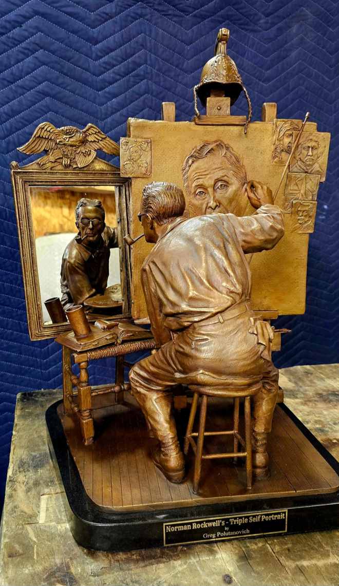 Statue by #GregPolutanovich