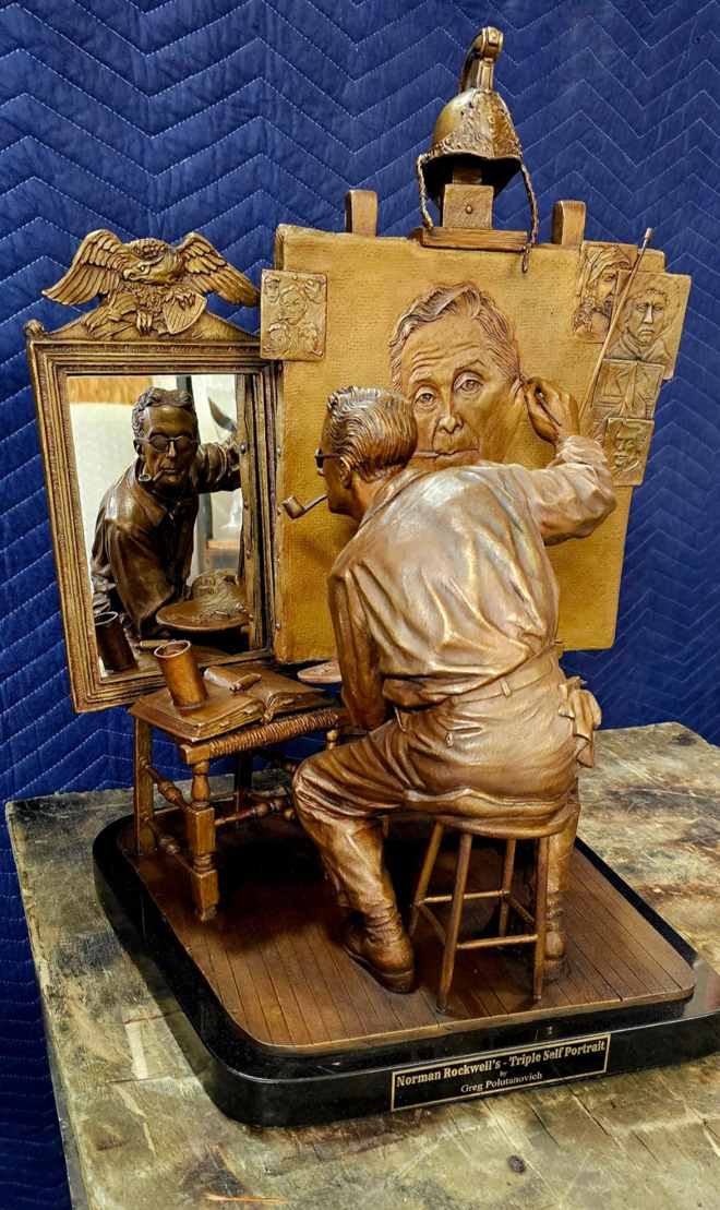 Statue by #GregPolutanovich