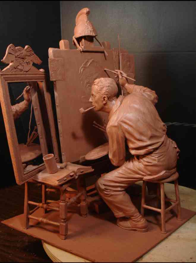 Statue by #GregPolutanovich