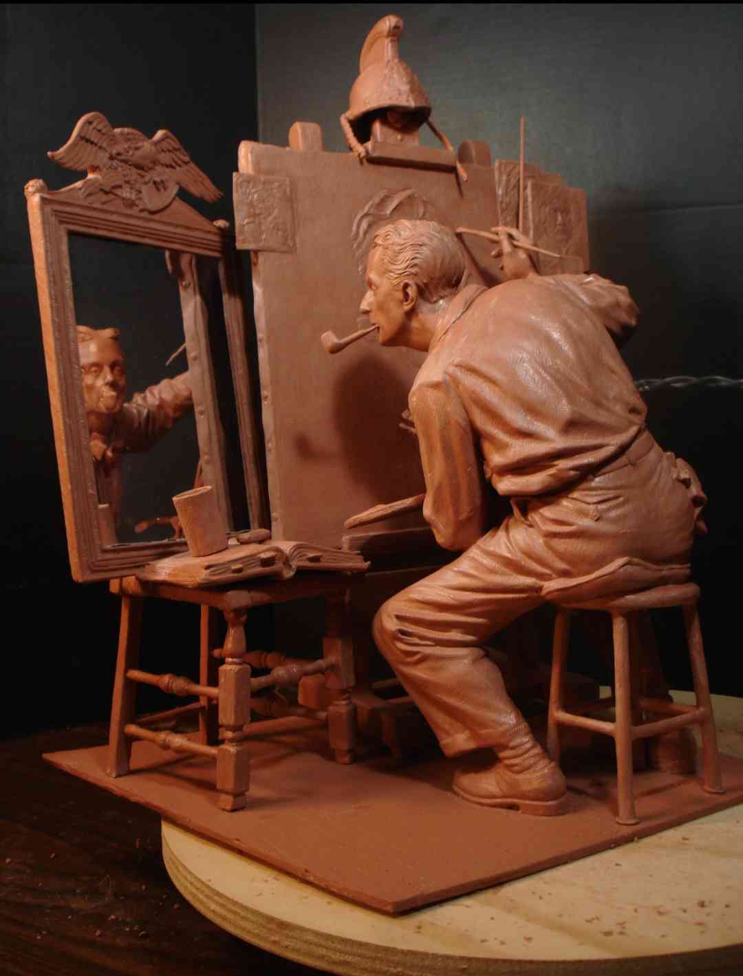 Statue by #GregPolutanovich