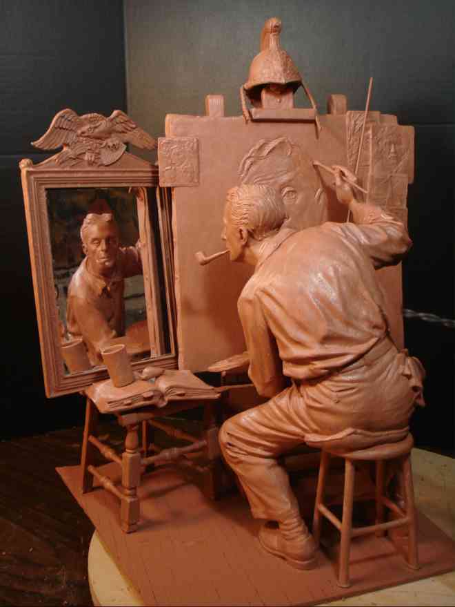 Statue by #GregPolutanovich