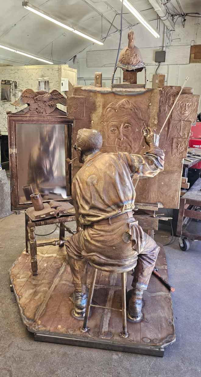 Statue by #GregPolutanovich