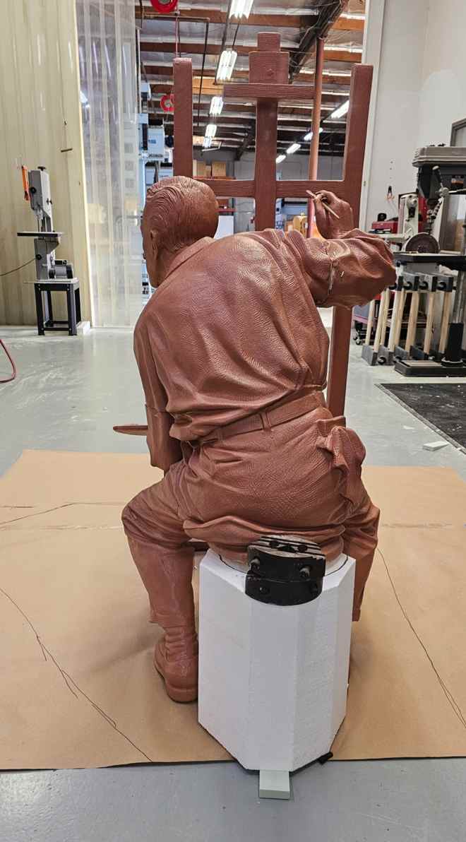 Statue by #GregPolutanovich