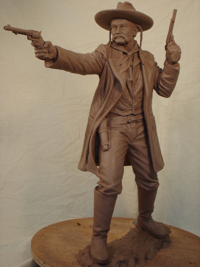 Pistol Pete Commission Sculpt by #GregPolutanovich 