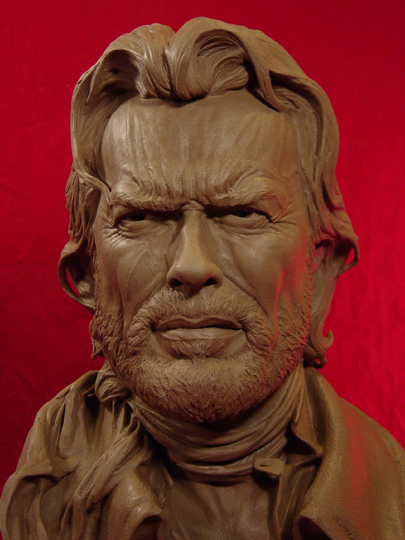 REBEL OUTLAW Clay Sculpture