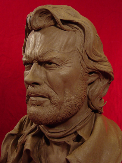 REBEL OUTLAW Clay Sculpture