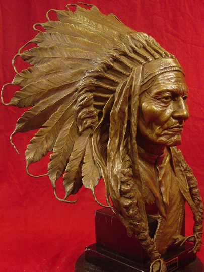 SITTING BULL Patina