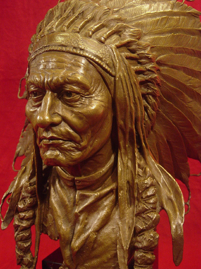 SITTING BULL Patina