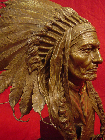 SITTING BULL Patina