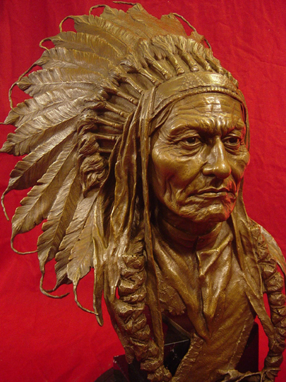 SITTING BULL Patina