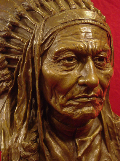 SITTING BULL Patina