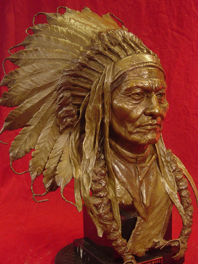 SITTING BULL Patina