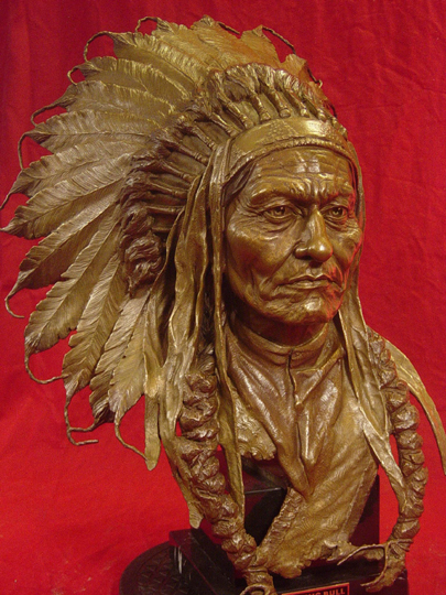 SITTING BULL Patina