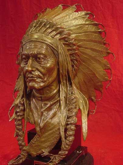 SITTING BULL Patina