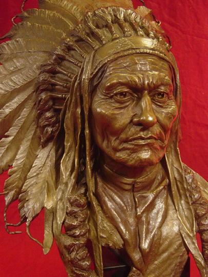 SITTING BULL Patina