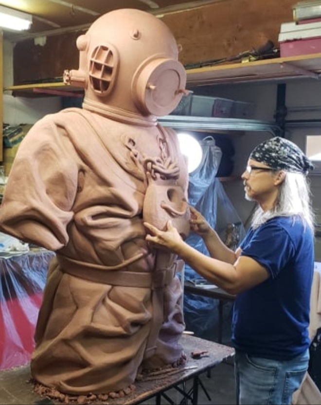  #GrepPolutanovich sculpt image