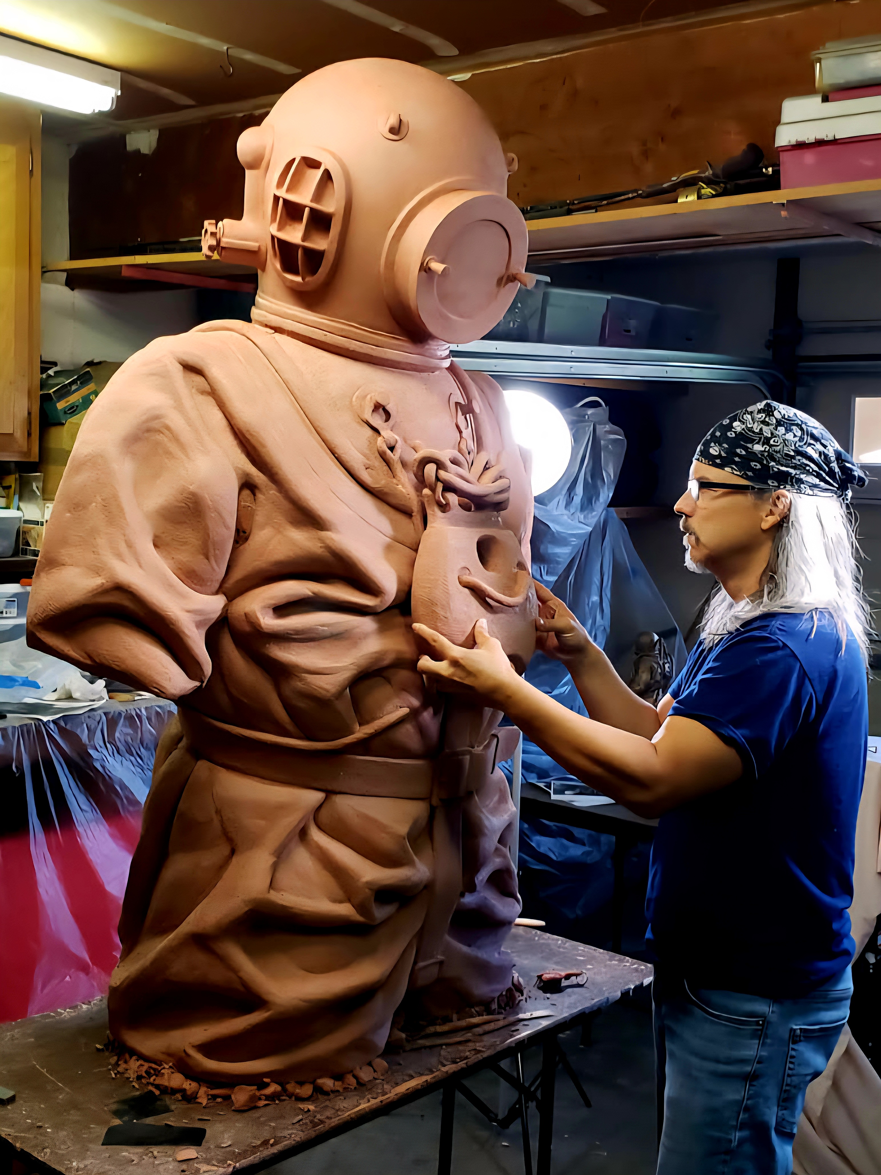  #GrepPolutanovich sculpt image